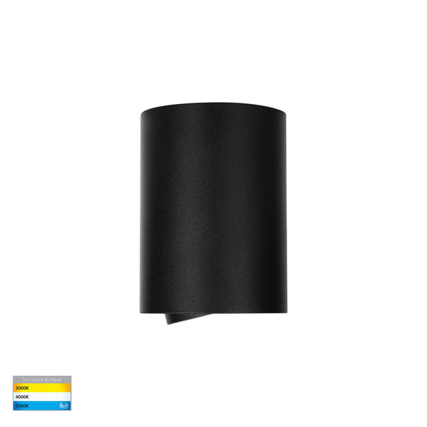 Nella 240v 7w 60° 3CCT Adjustable Black Surface Mount Downlight