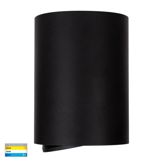Nella 12v 18w 60° 3CCT Adjustable Black Surface Mount Downlight