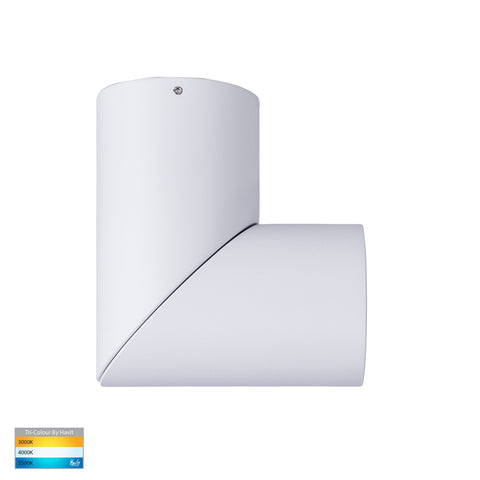 Nella 240v 12w 36° 3CCT Rotatable White Surface Mount Downlight