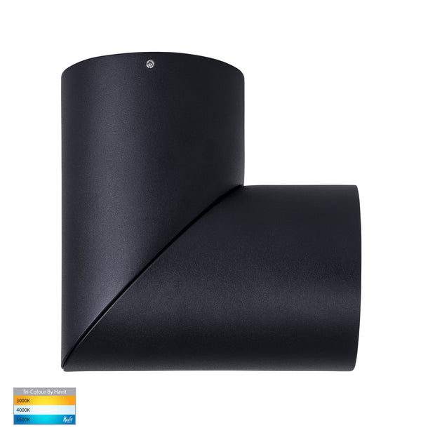 Nella 12v 18w 60° 3CCT Rotatable Black Surface Mount Downlight