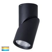 Nella 12v 18w 60° 3CCT Rotatable Black Surface Mount Downlight