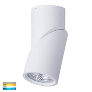 Nella 240v 24w 60° 3CCT Rotatable White Surface Mount Downlight