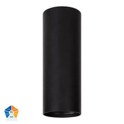 Nella 12v 7w 60° 5CCT Long Black Surface Mount Downlight