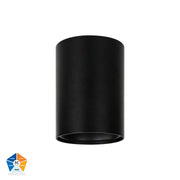 Nella 12v 12w 60° 5CCT Black Surface Mount Downlight