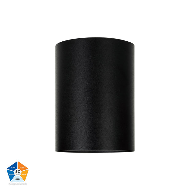 Nella 12v 12w 60° 5CCT Black Surface Mount Downlight