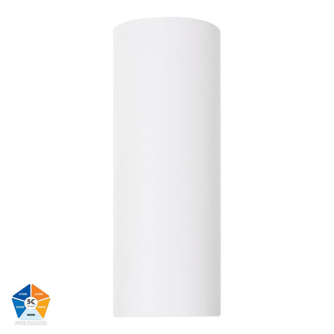 Nella 240v 12w 60° 5CCT Long White Surface Mount Downlight