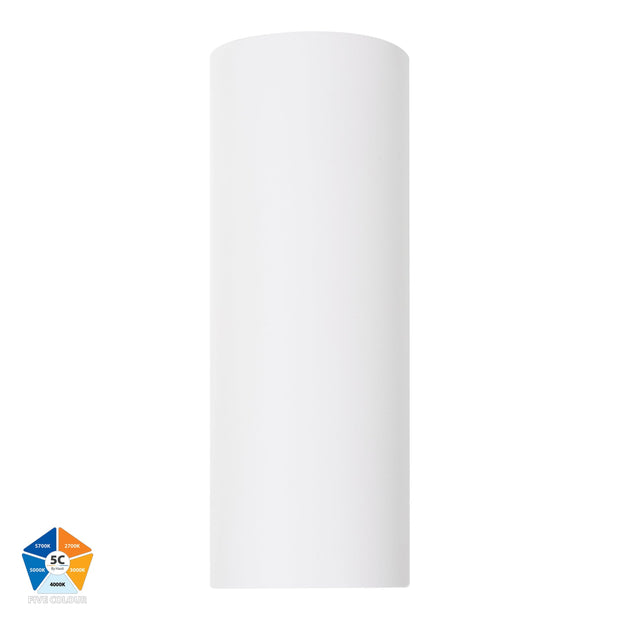 Nella 240v 12w 60° 5CCT Long White Surface Mount Downlight
