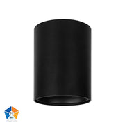 Nella 12v 18w 60° 5CCT Black Surface Mount Downlight