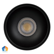 Nella 12v 24w 60° 5CCT Black Surface Mount Downlight