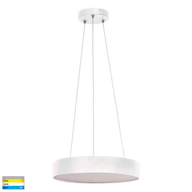 Nella 320mm 30w 3CCT Pendant White