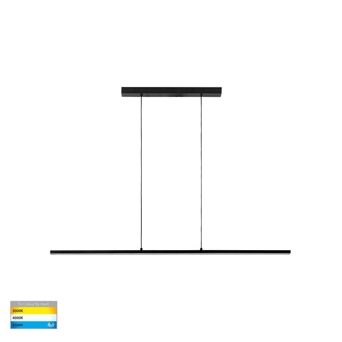 Proline Black 40w CCT LED 1200mm Aluminium Pendant