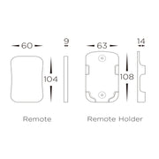 SPI Remote Controller to suit HV9105-SPI-2CH