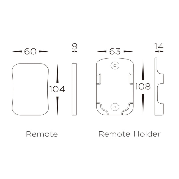 SPI Remote Controller to suit HV9105-SPI-2CH