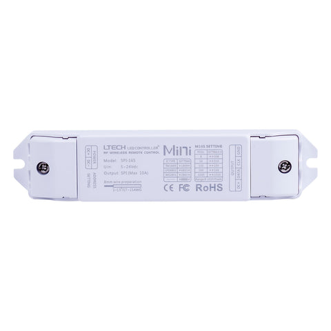 Chasing RGB LED Strip Multi-Function Remote + Receiver