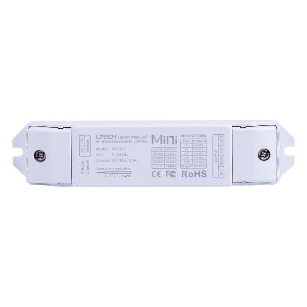 Chasing RGB LED Strip Multi-Function Remote + Receiver