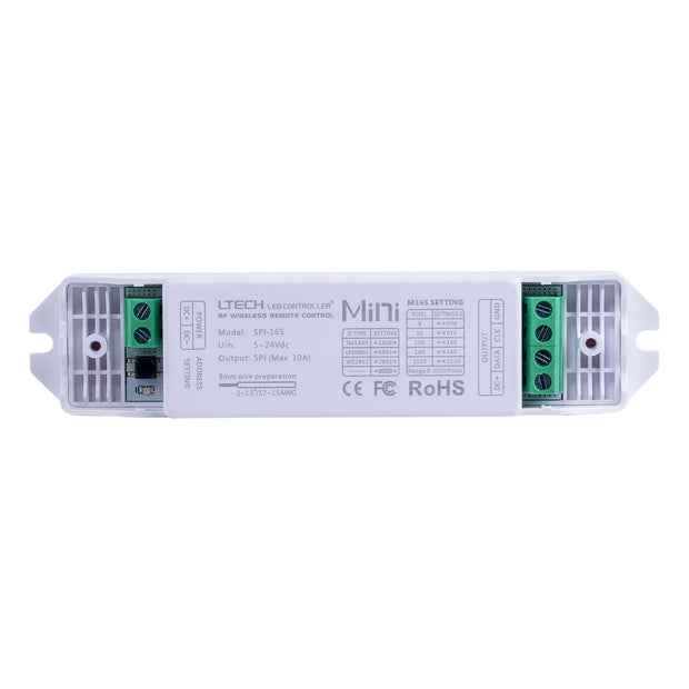 Chasing RGB LED Strip Multi-Function Remote + Receiver