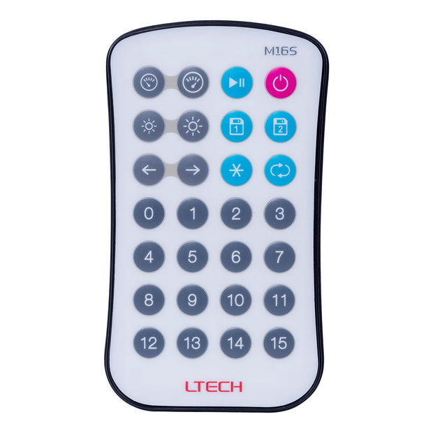 Chasing RGB LED Strip Multi-Function Remote + Receiver