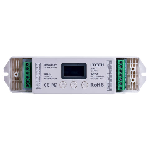 DMX Controller for Single Coloured Strip