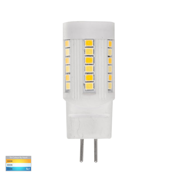 G4 Bi Pin 12v DC 3w Tri Colour