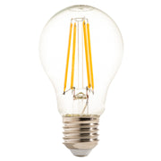 8w E27 Warm White Dimmable LED GLS Filament Globe