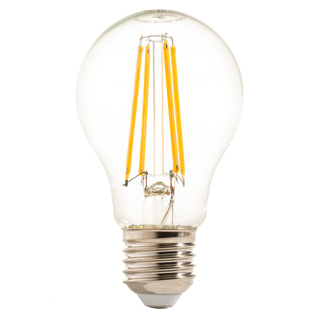 8w E27 Warm White Dimmable LED GLS Filament Globe