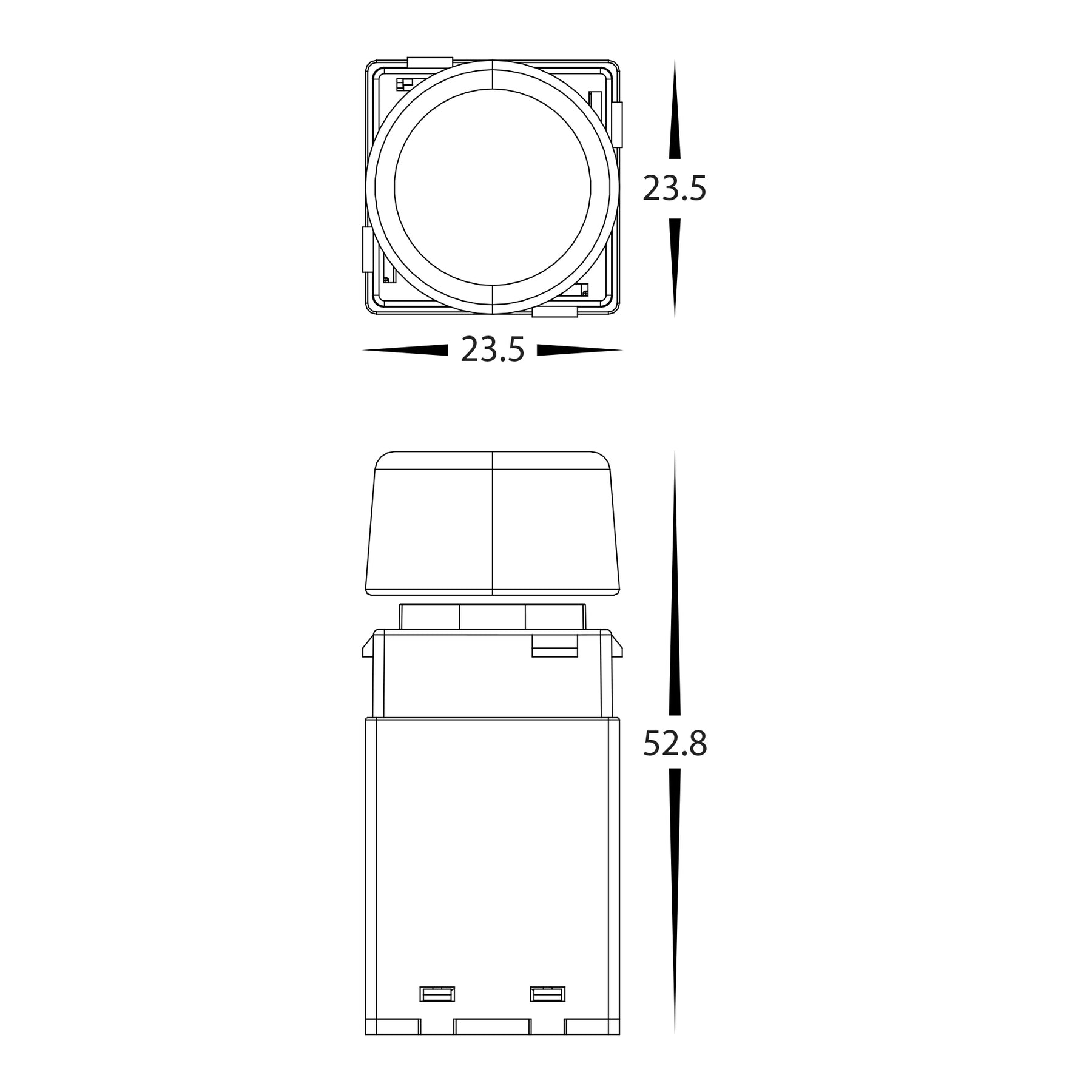 Led Dial HV9625 LED Dial Dimmer to suit LED Strip – Lighting Superstore