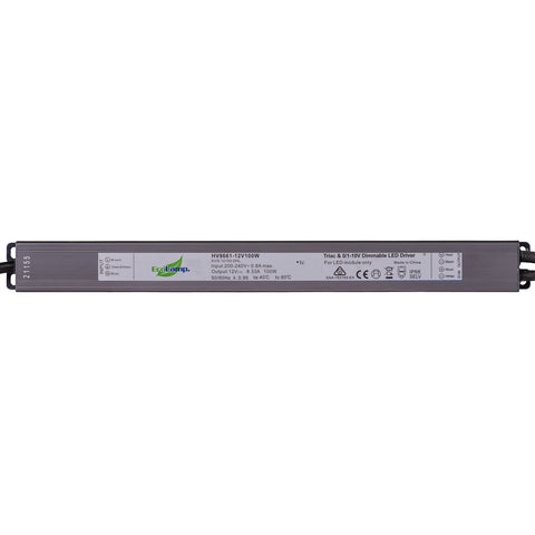 LED Driver 24v 100w DC IP66 TRIAC + 0/1-10V 2 in 1 Dimmable