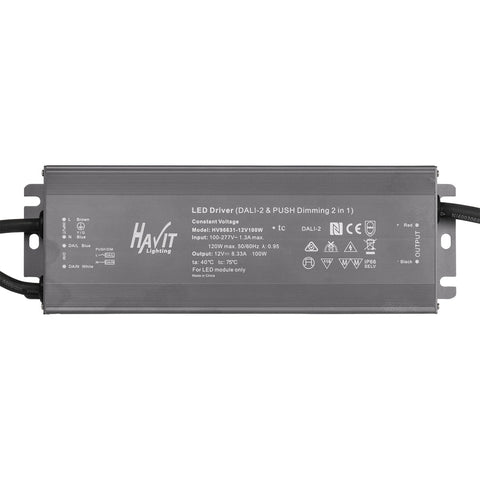 LED Driver 12v 100w DC IP66 Dali Dimmable