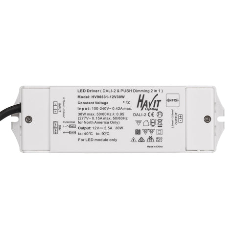 LED Driver 24v 30w DC IP20 Dali Dimmable