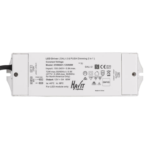 LED Driver 24v 60w DC IP20 Dali Dimmable