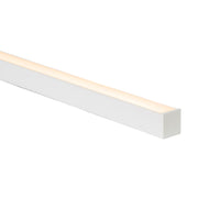 HV9693-3537 White Aluminium Square LED Profile Channel Per 3 Metre