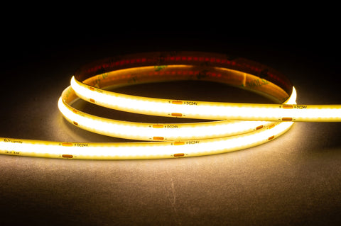 4.8W 4000K COB Strip Lighting 24v DC IP20 / Per Metre