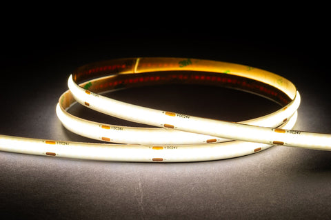 4.8W 5500K COB Strip Lighting 24v DC IP20 / Per Metre