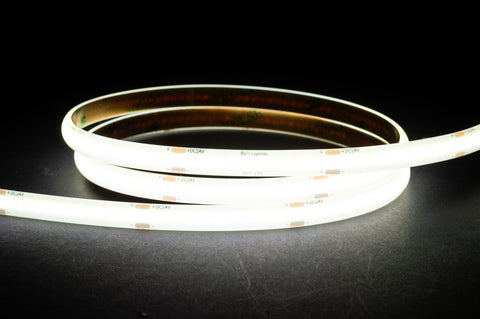 4.8W 5500K COB Strip Lighting 24v DC IP54 / 10 Metre Roll