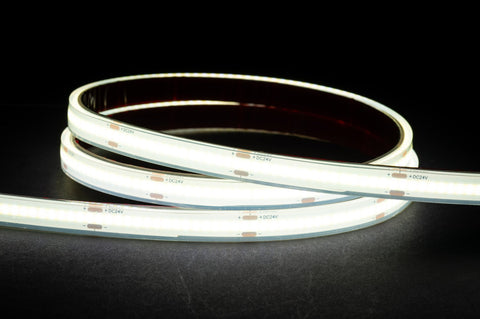 4.8W 5500K COB Strip Lighting 24v DC IP67 / Per Metre