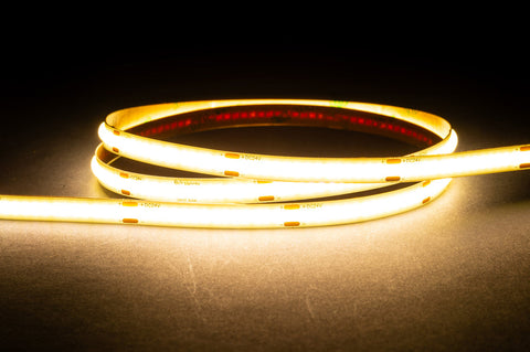 9.6W 4000K COB Strip Lighting 24v DC IP20 / Per Metre