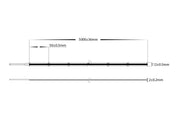 20W RGBCW COB Strip Lighting 24v DC IP20 / Per Metre