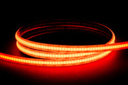 20w RGBC COB Strip Lighting 24v DC IP54 / 10 Metre Roll