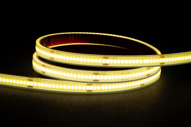 9.6W 4000K COB Strip Lighting 24v DC IP67 / 10 Metre Roll