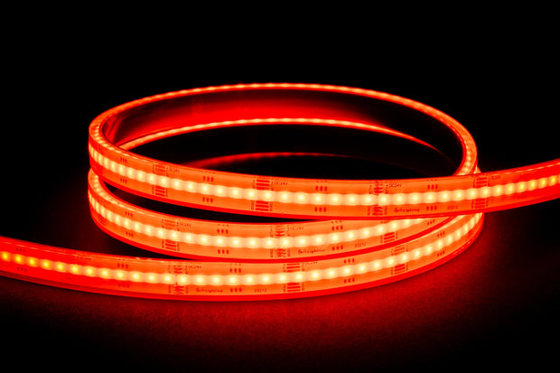 20W RGBCW COB Strip Lighting 24v DC IP67 / Per Metre