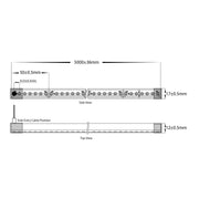 HAVIFLEX 5500K Flexible LED Strip 12mm x 17mm - IP67 / 20 Metre Roll