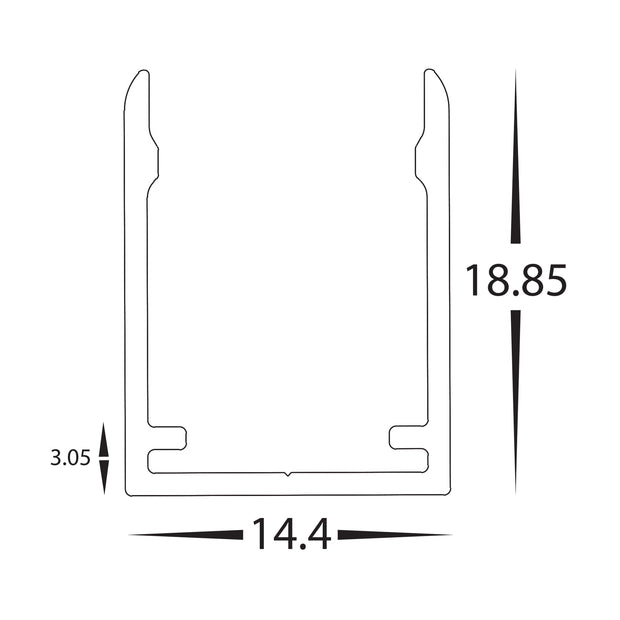 HAVIFLEX 4000K Flexible LED Strip 12mm x 17mm - IP67 / 20 Metre Roll