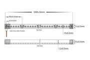 HAVIFLEX 5500K Flexible LED Strip 15mm x 15mm - IP67 / Per Metre