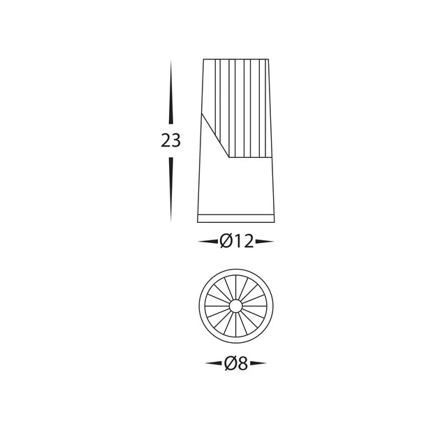 Small IP67 Weatherproof Low Voltage Connectors - 100pcs