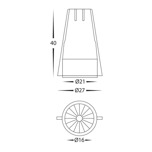 Large IP67 Weatherproof Low Voltage Connectors - 50pcs
