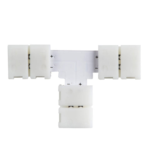 T Shape Connector To Suit 10mm PCB IP20 Single Colour LED Strip