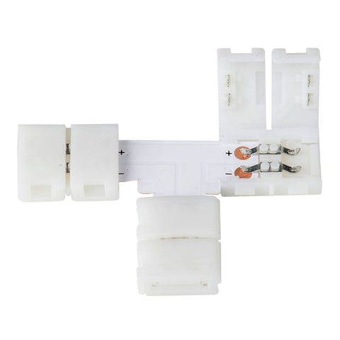 T Shape Connector To Suit 10mm PCB IP20 Single Colour LED Strip