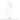 Hyvik 2 Light White Floor Lamp