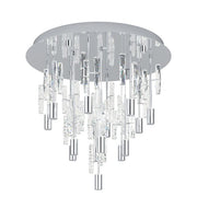 Orihuela 15 Light LED CCT Chrome and Glass CTC