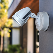ILLUME 10w LED IP44 White Single Spotlight